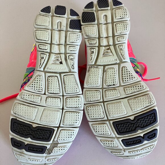 Women’s Stylish & Colorful Sketcher’s Memory Foam Shoes Size 7.5. - Picture 12 of 12